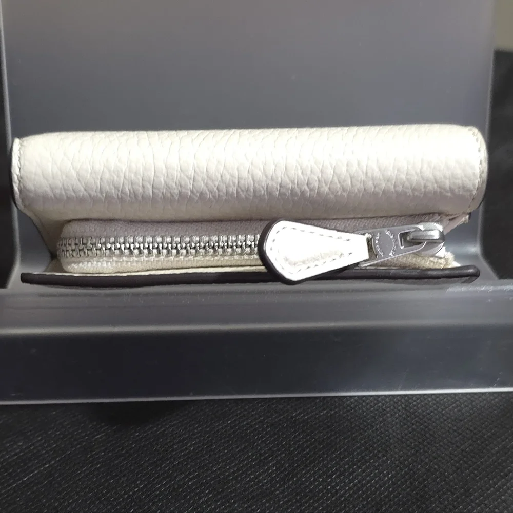 Coach Leather Wallet Taupe/Sand NWT - Picture 10 of 11